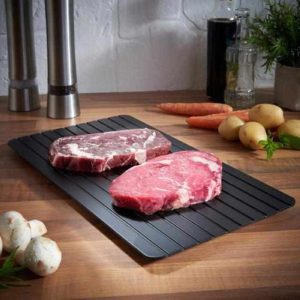 Magic Plate - Ontdooi Vlees of Vis Binnen 10-60 Minuten!-Koopje.com