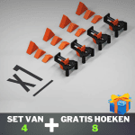 Clamp it™ - Hoekklemmen set-Koopje.com