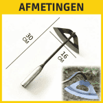 GardenHelp™ - Volledig stalen geharde holle schoffel-Koopje.com