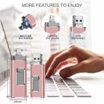 Draagbare USB-flashdrive voor iPhone, iPad en Android-Koopje.com