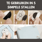 360Roll™ - Zelfklevende wielen set (4 stuks)-Koopje.com