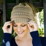 Messy Bun Beanie-Koopje.com