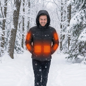 HEATJACKET Selbstwärmende Jacke – Eingebaute Wärme für Kalte Tage, Outdoor-Arbeit & Reisen