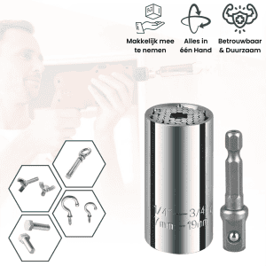 SuperSocket - Löst jede Schraube oder Mutter