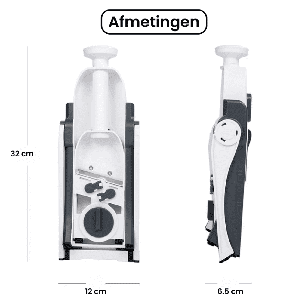 ChopWise Gemüseschneider – Multifunktionale Mandoline mit verstellbaren ...