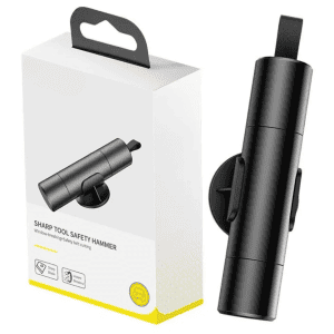SAFEKEY Sicherheitshammer Schlüsselanhänger - Schwarz