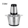 ProFoodi - Edelstahl Multifunktionaler Lebensmittelzerkleinerer - 2 Liter