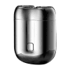 iTurbo Pro – Doppelkopf-Turbo-Spin Elektrorasierer - Silber