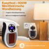 EasyHeat-500W Mini Elektrische Wandheizung