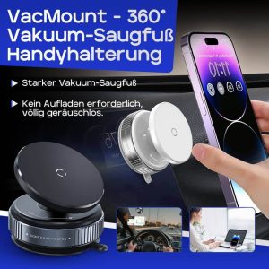 VacMount - 360° Vakuum-Saugfuß Handvhalterung