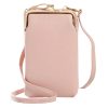 Fiora — Mini Crossbody Damentelefon-Tasche - Hellrosa