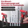Pro Mount - Montagezange und Dübelset für Hohlwände