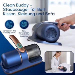 Clean Buddy - Staubsauger für Bett, Kissen, Kleidung und Sofa
