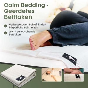 Calm Bedding -Geerdetes Bettlaken