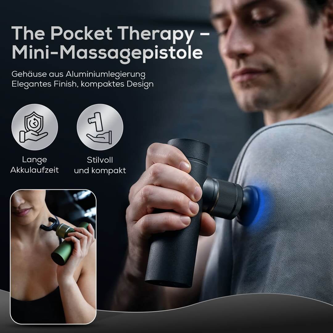 Pulsor Air Mini Massagepistole – Leicht, leise &amp; kraftvoll