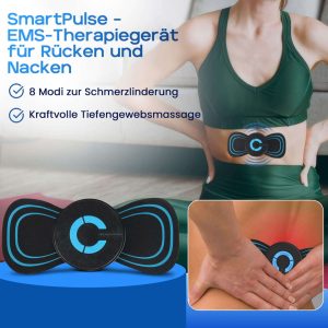 SmartPulse EMS Therapiegerät – Rücken & Nacken Entspannung