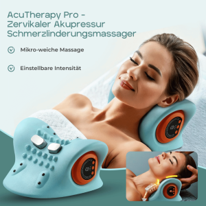 AcuTherapy Pro Nackenmassager – Linderung von Nackenschmerzen zu Hause, ganz ohne Termin