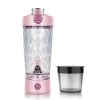 MixJet Pro OneTouch Proteinshaker – Leistungsstark & Tragbar - Rosa