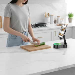 AuraDock Tragbare Sound-Dockingstation – Mit Powerbank & Stimmungslicht