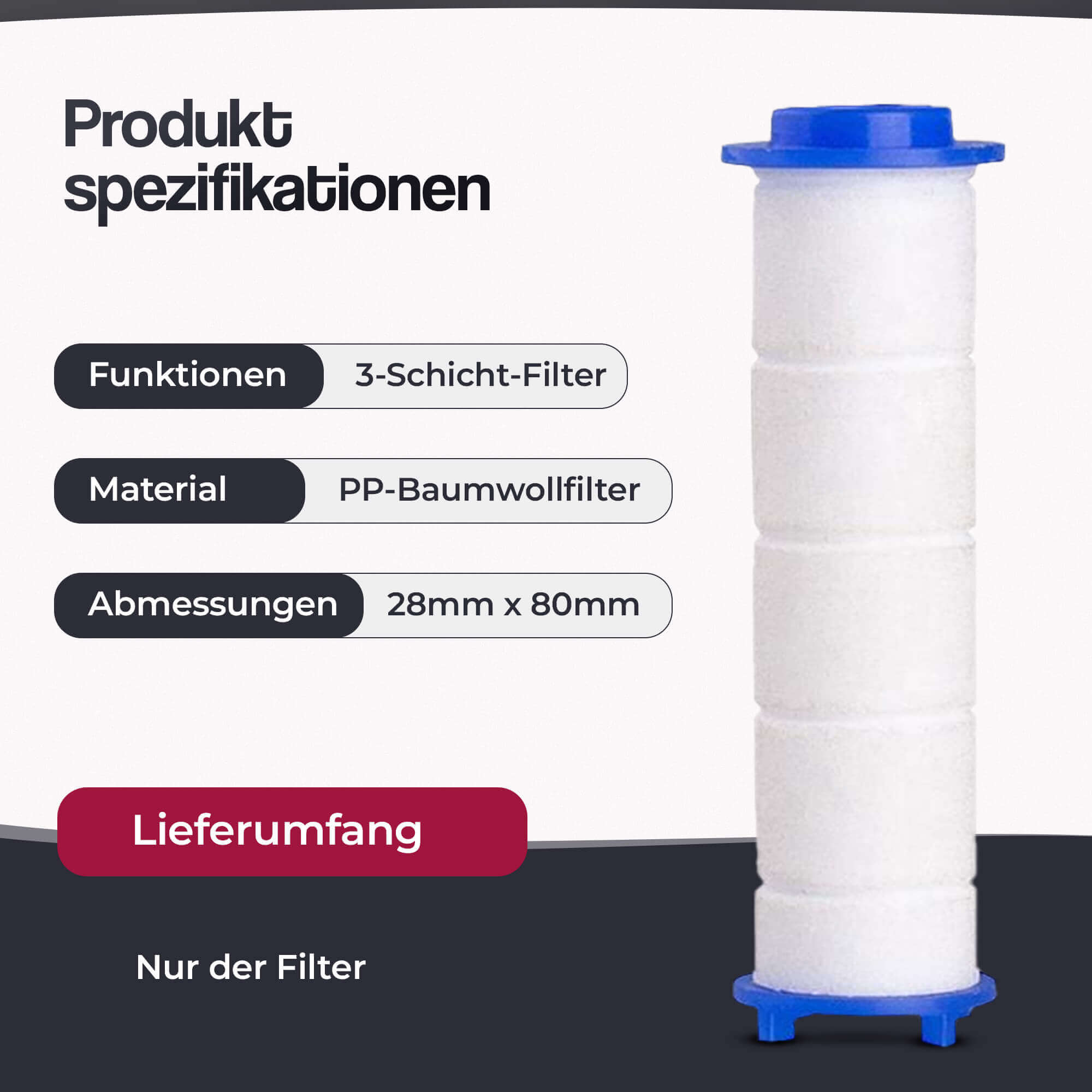 Extra Filter for DoonaShower - German (6)