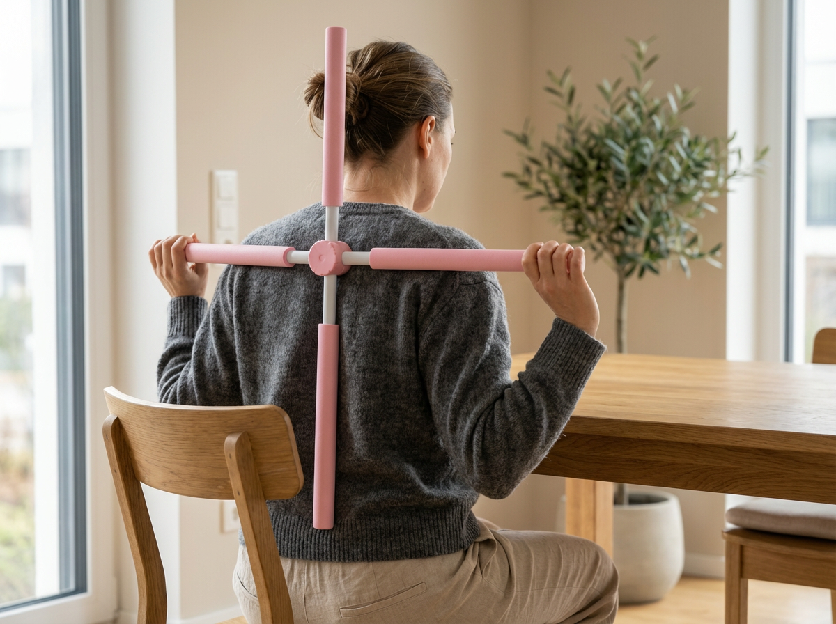 PosturaFlex Yogastick Anwendung