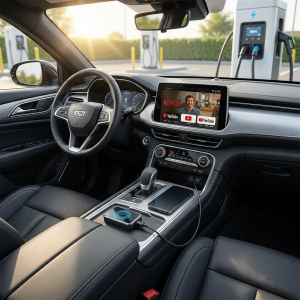 Roadcast Carplay AI Box – Streame Netflix & YouTube auf deinem Autobildschirm