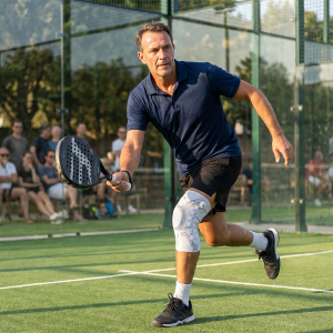 NexusBrace Pro – Verstellbare Kniebandage mit Drehknopf für sofortige Kompression und Halt