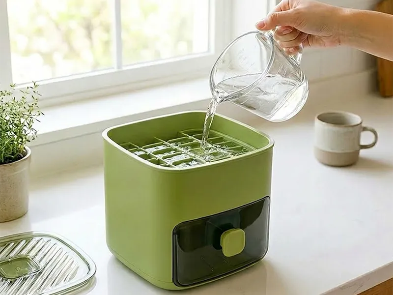 Spoel of stof je glas kort af