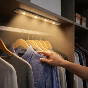 LUMILITE Bewegungsmelder-Leuchte – Kabellos für Haus & Schrank & Schrank (1+1 GRATIS)