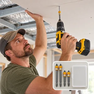 LockBit PH2 Magnetisches Bit-Set – Keine fallenden Schrauben mehr, effizienter arbeiten